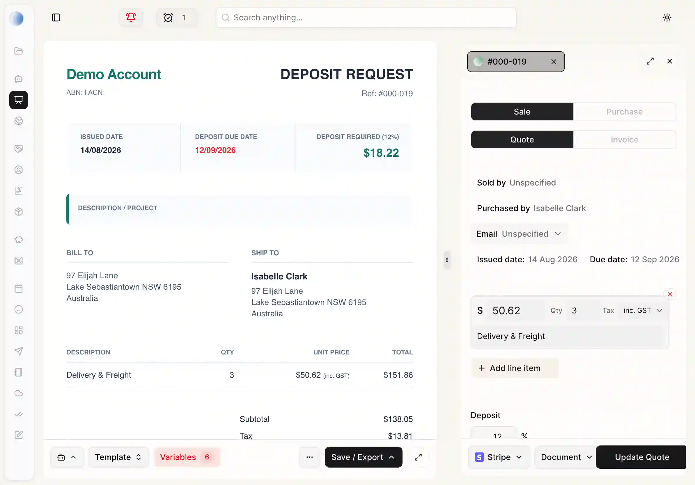 CentralOS tabbed navigation and personalization interface